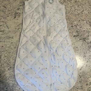 White Quilted Baby Sleep Sack